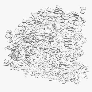 Tempered Glass Pile Small and Large