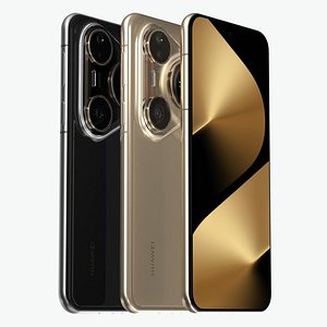 Huawei Pura 80 Ultra All Colors 3D model