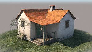 country cottage 3D model