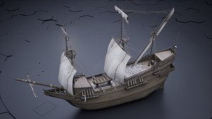 Sailing ship 3D