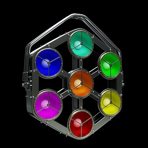 pixelpatt led-based static stage light 3D model