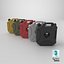 Plastic Fuel Can 5 Liter Multicolor Set