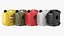 Plastic Fuel Can 5 Liter Multicolor Set