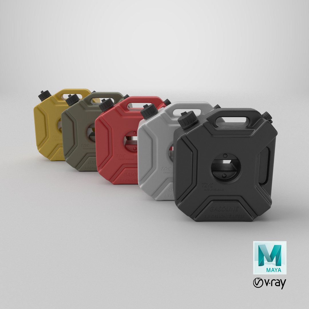 3D model Plastic Fuel Can 5 Liter Multicolor Set https://p.turbosquid.com/ts-thumb/7x/b2gHRt/8K/stemcell_maya_vray_render/png/1790622510/1920x1080/fit_q87/cd7ac1d1daaae78fdbab6b99d04111b1262e66ed/stemcell_maya_vray_render.jpg