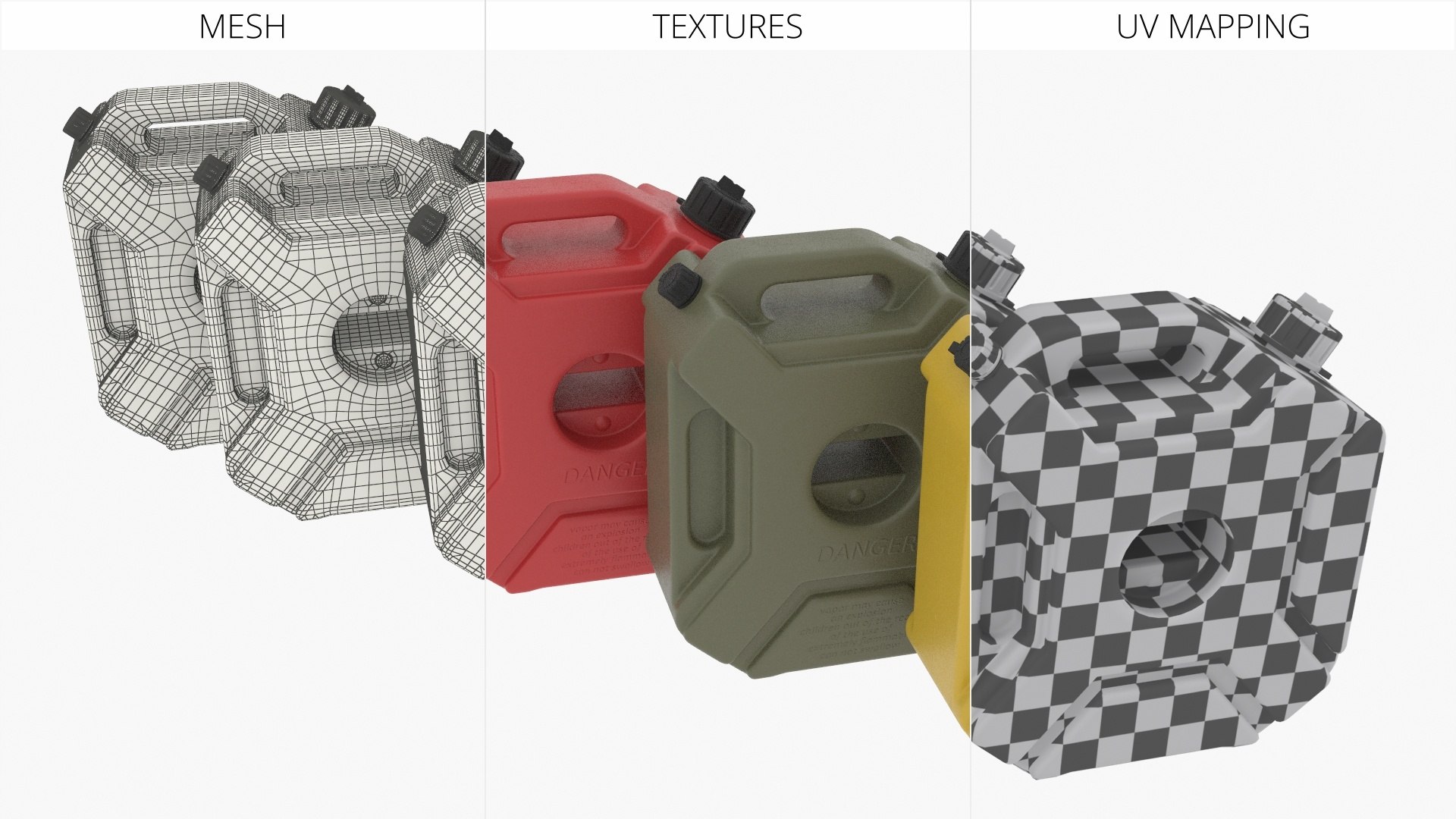 3D model Plastic Fuel Can 5 Liter Multicolor Set https://p.turbosquid.com/ts-thumb/7x/b2gHRt/8p/plastic_fuel_can_5_liter_multicolor_set_011/jpg/1790285334/1920x1080/fit_q87/75dee25cfa3d247ab6d4252b98ada6e7fdb95fdd/plastic_fuel_can_5_liter_multicolor_set_011.jpg