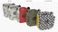 Plastic Fuel Can 5 Liter Multicolor Set