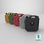 Plastic Fuel Can 5 Liter Multicolor Set