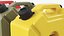 Plastic Fuel Can 5 Liter Multicolor Set