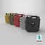 Plastic Fuel Can 5 Liter Multicolor Set