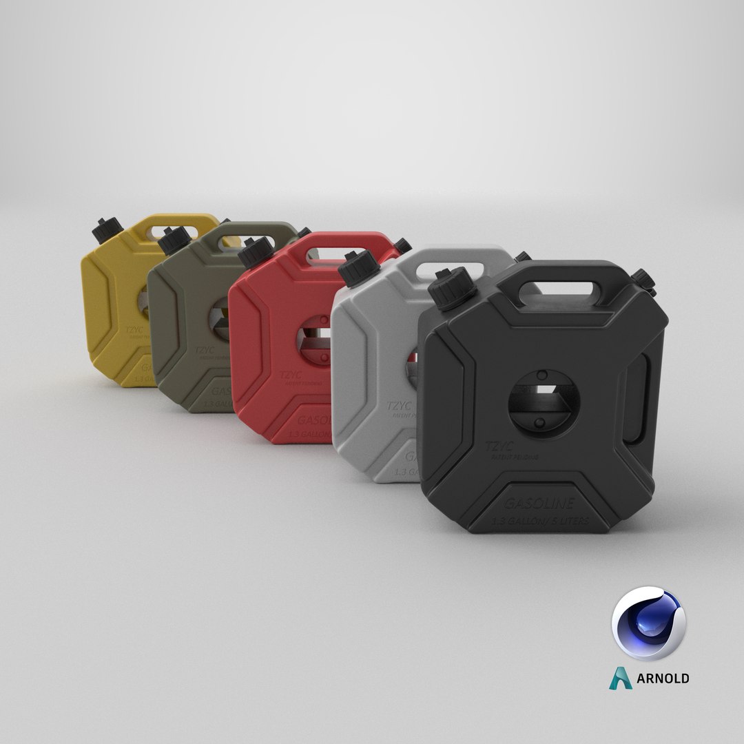 3D model Plastic Fuel Can 5 Liter Multicolor Set https://p.turbosquid.com/ts-thumb/7x/b2gHRt/k7/stemcell_cinema_4d_arnold_render/png/1790622512/1920x1080/fit_q87/82a9894b06955e399a6e5243d94deca65afac711/stemcell_cinema_4d_arnold_render.jpg