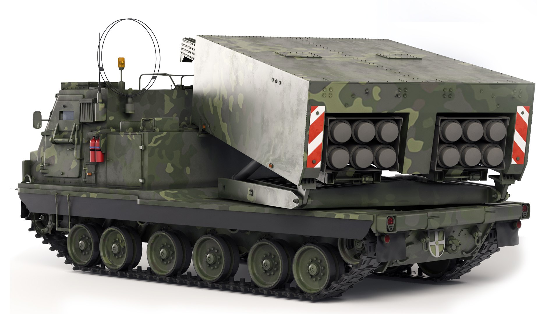MLRS Mars II 1996 3D - TurboSquid 1980111