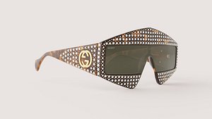 3D Gucci - GG0357S-001 Sunglasses