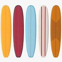 Fibreglass Longboard Surf
