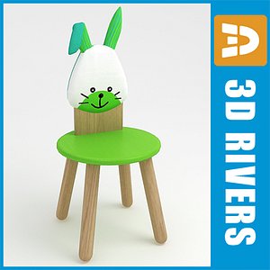 Kids chair 02 by 3DRivers