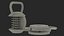 Kettlebell con dischi