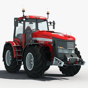 Tractor Claas Arion 420 Red Modification