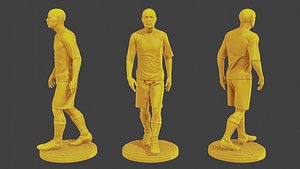 Soccer Player SP 017 3D model