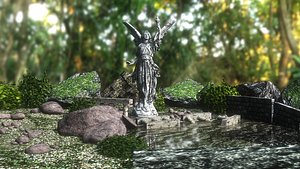 Garden of Ruins 3D model