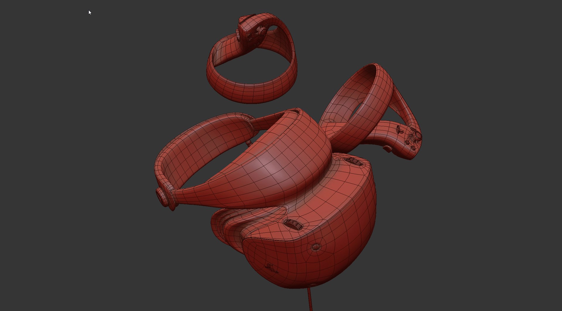 Sony Playstation VR2 Headset 3D Model - TurboSquid 1891369