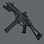 LWRC SMG-45 Low Poly