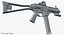 LWRC SMG-45 Low Poly