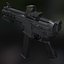 LWRC SMG-45 Low Poly