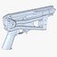 LWRC SMG-45 Low Poly