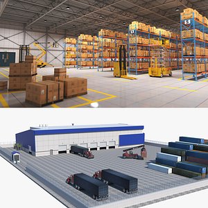3D Logistics Center Collection