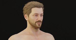 Roger 3D Model Character