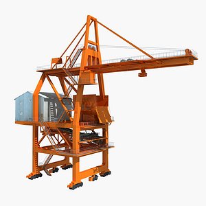 Ship unloader crane