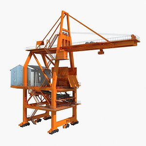 Ship unloader crane