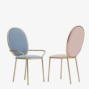stay dining chair 3ds