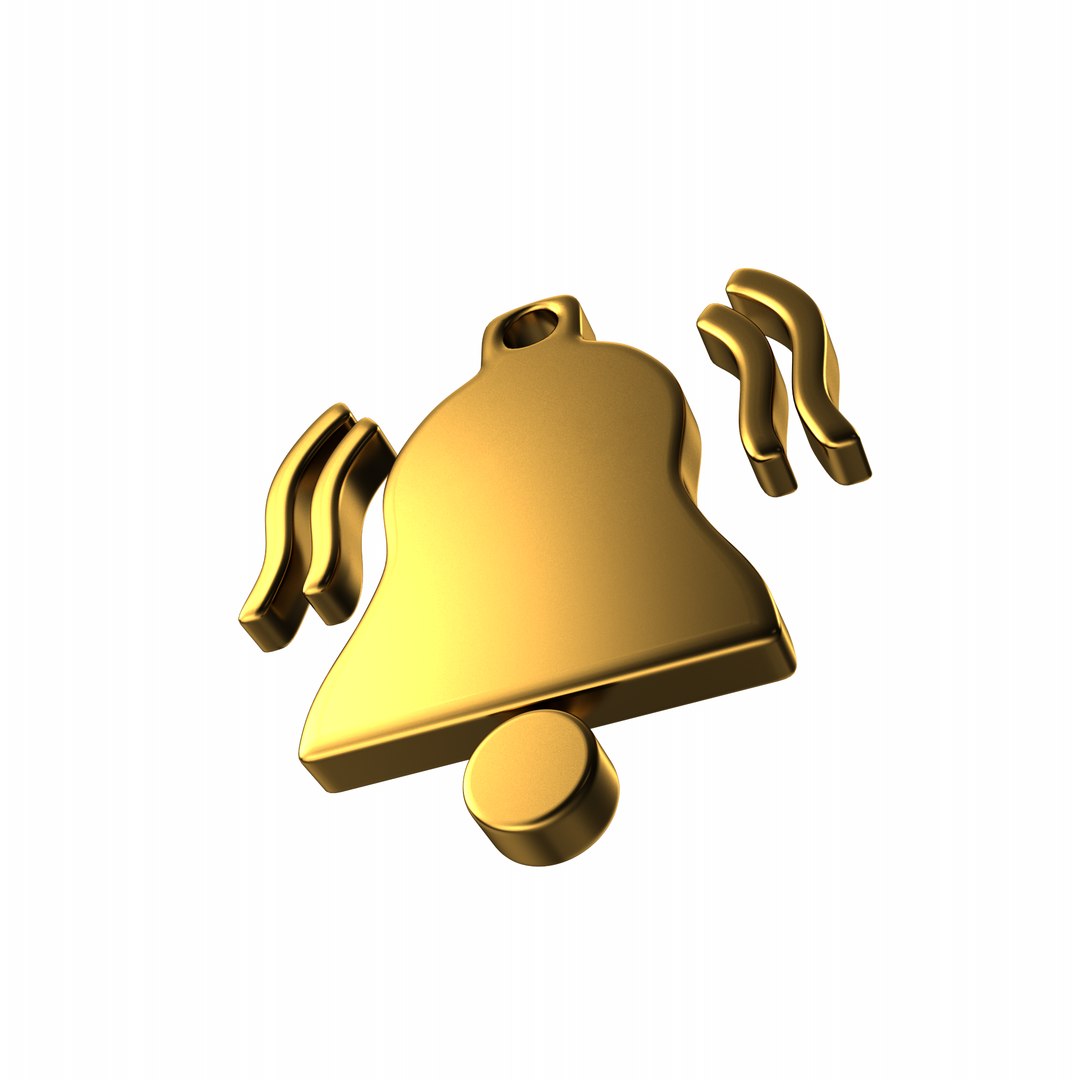 Bell Symbol 3D Model - TurboSquid 2313853
