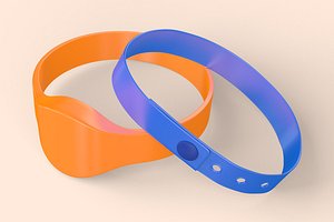 Wristbands Set 3D model