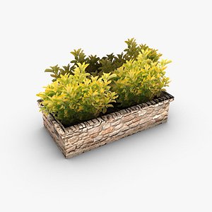 3d model outdoor bed