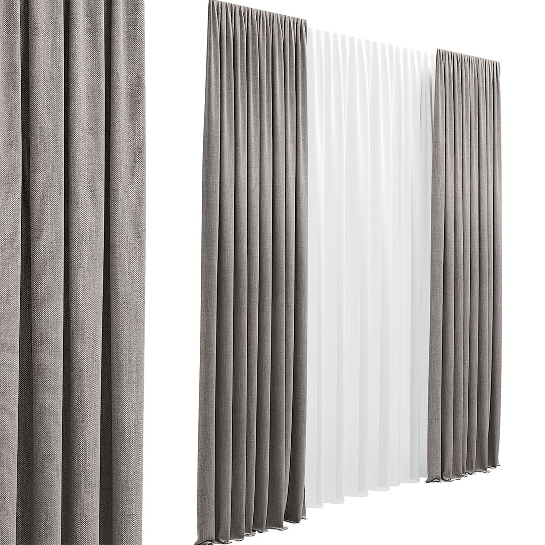 Curtain Fabric Cloth 3D Model - TurboSquid 1606009