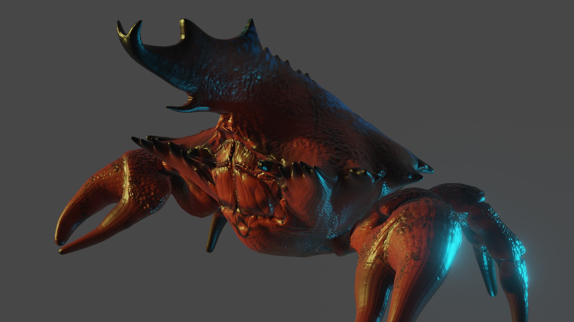 Crab 3D Model - TurboSquid 1368283