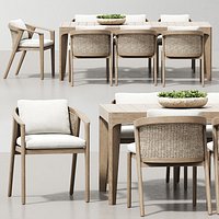 MALTA TEAK DINING SET