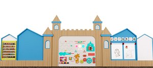 Childrens Game Play Bord Design Models Animated