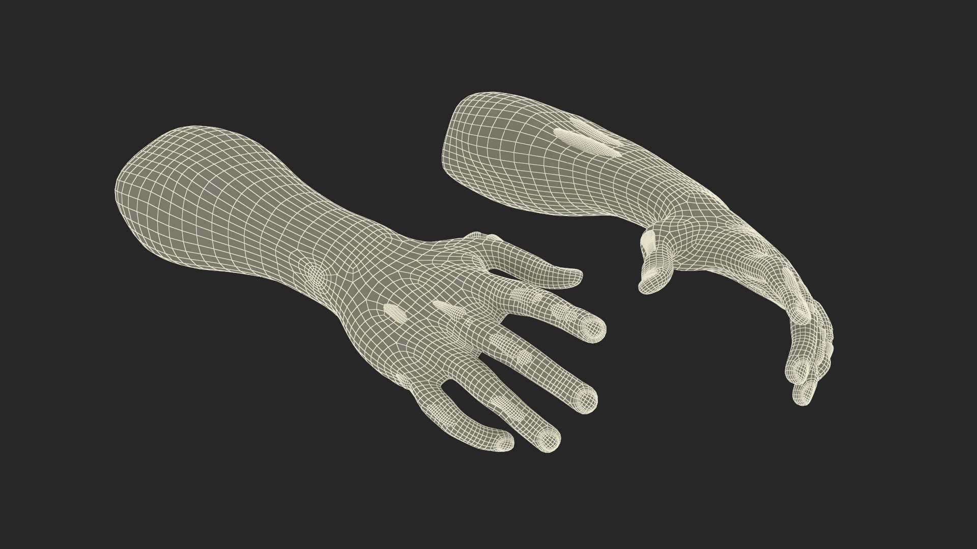 3D Realistic Zombie Hands Model - TurboSquid 2335594
