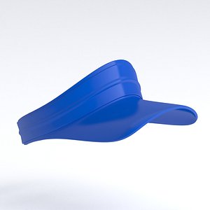Visor Cap Blue model