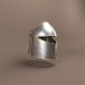 Medieval Knight Hemlet 3D model