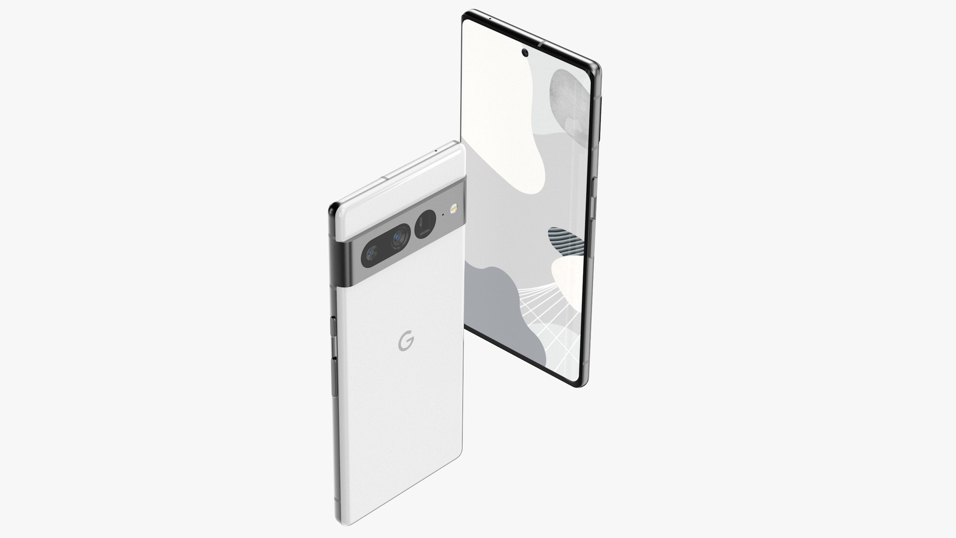 3D Google Pixel 7 Pro White Model - TurboSquid 1902629