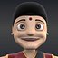 Dame indienne (non-rig)