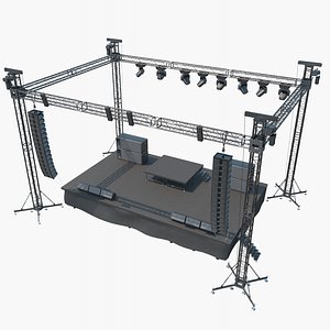 Outdoor Concert Stage Mini