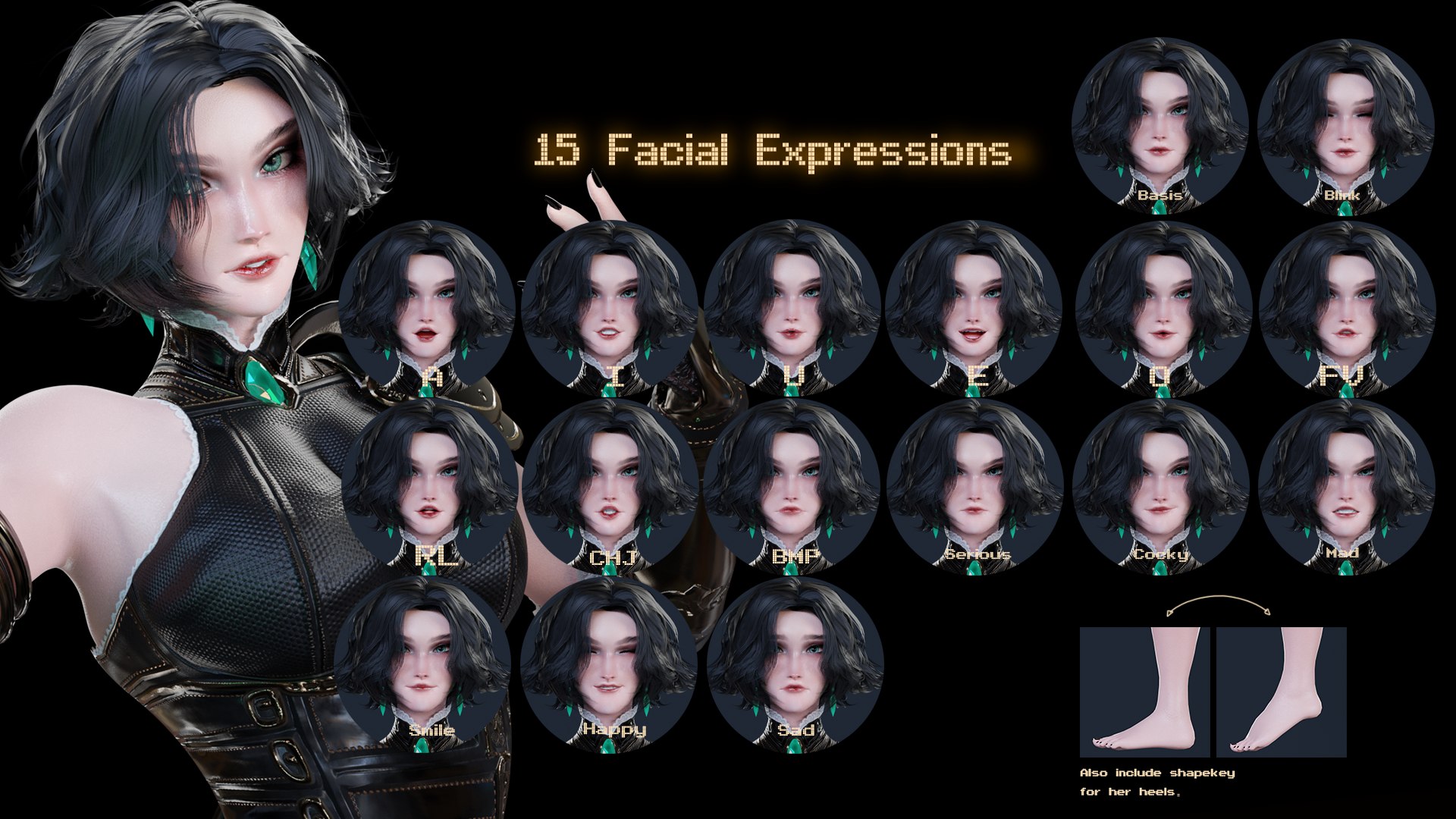 Female - Mage RPG Game Character - Nexa 3D Model - TurboSquid 2557070