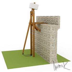 catapult leonardo da 3D model