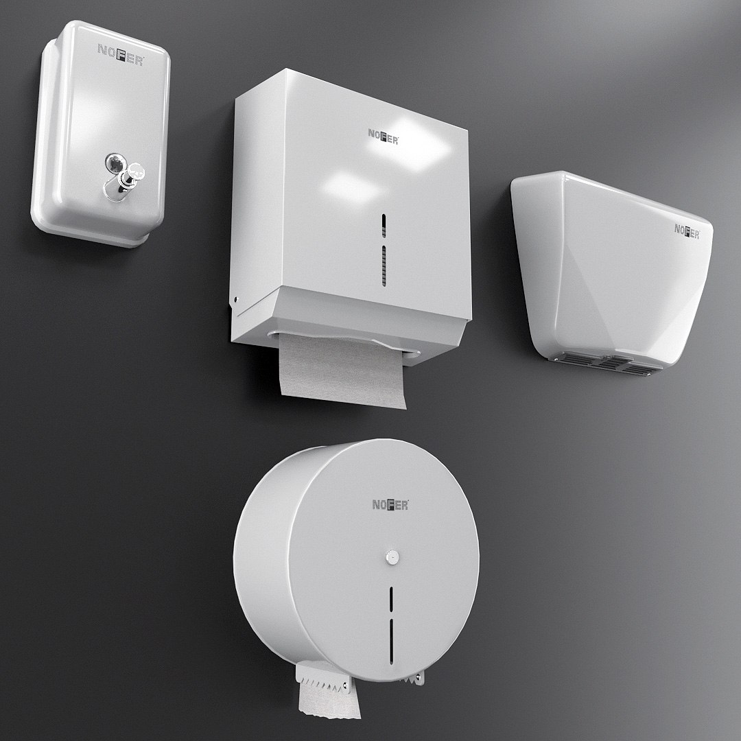 NOFER SETwhite 15 3D Model - TurboSquid 1720712