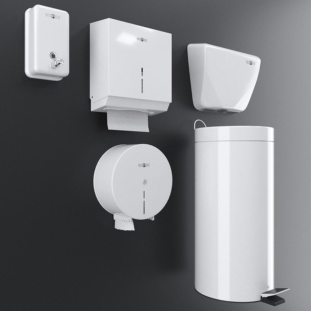 NOFER SETwhite 15 3D Model - TurboSquid 1720712