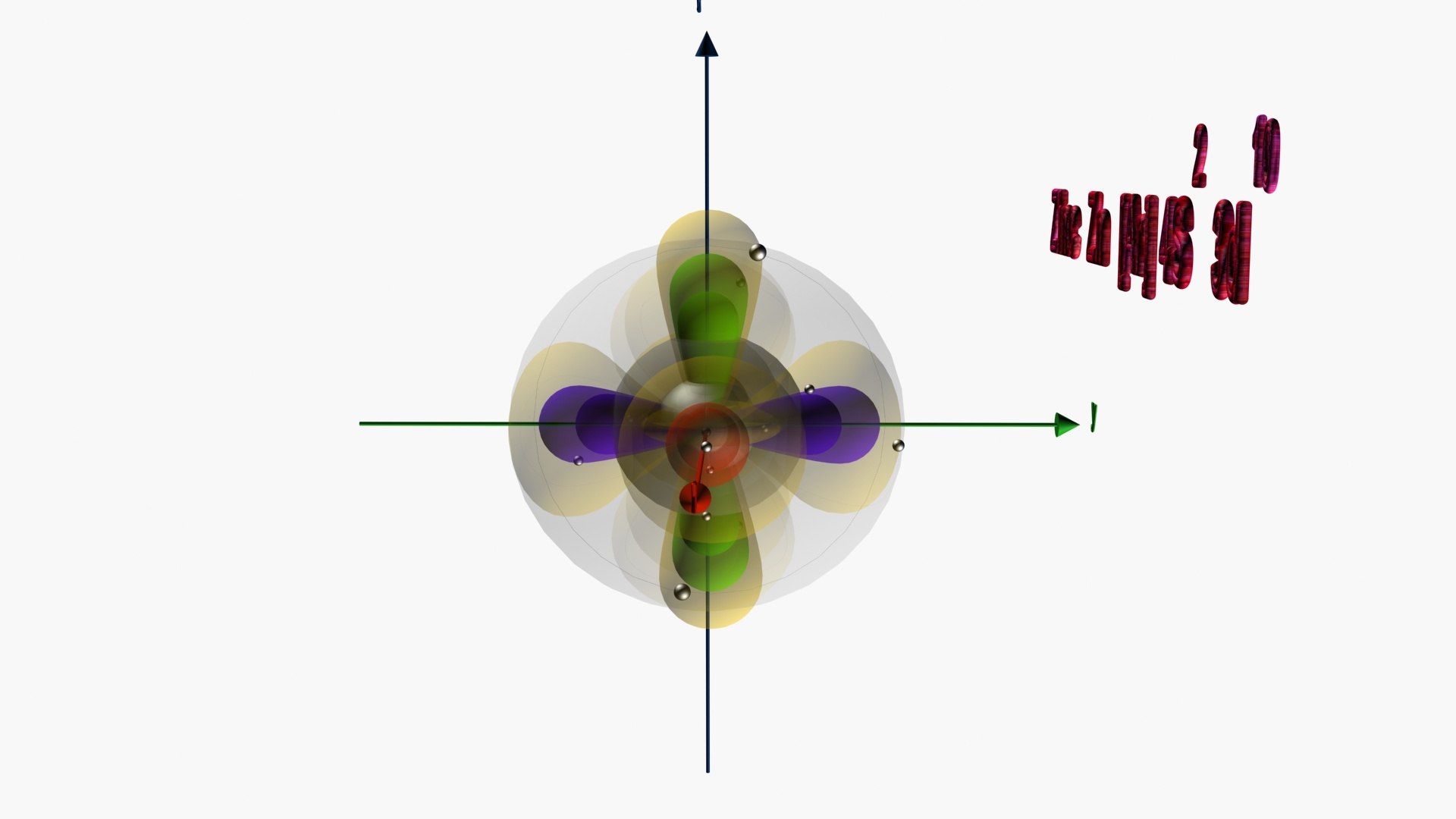 3D Model Zinc Orbitals Visualization TurboSquid 2113764